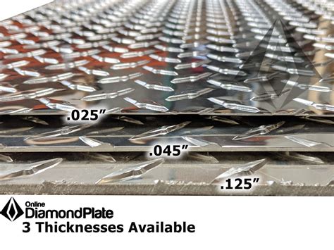 steel diamond plate sheet metal|diamond plate size chart.